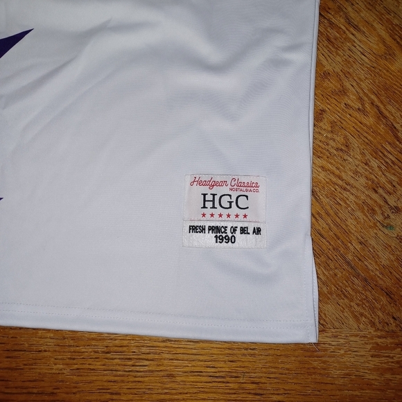 Fresh Prince Will Smith Basketball Jersey Headgear Classics Mens Sz M Stitched. - Picture 4 of 6